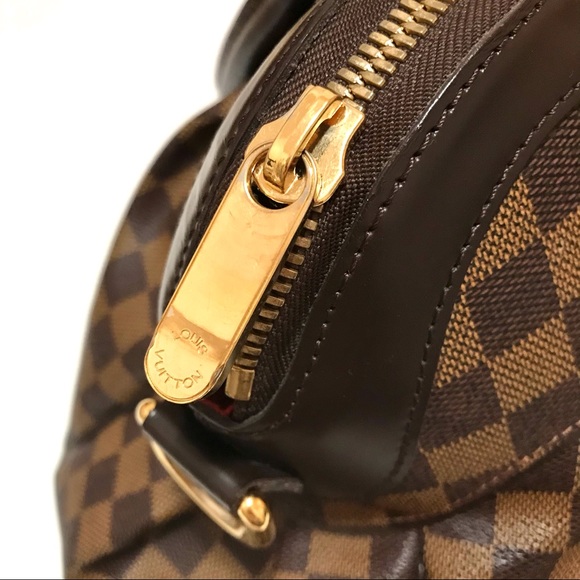 Louis Vuitton Damier Ebene Trevi GM Handbag Purse - Picture 11 of 16
